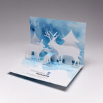 Snow Scene Pop Up Card