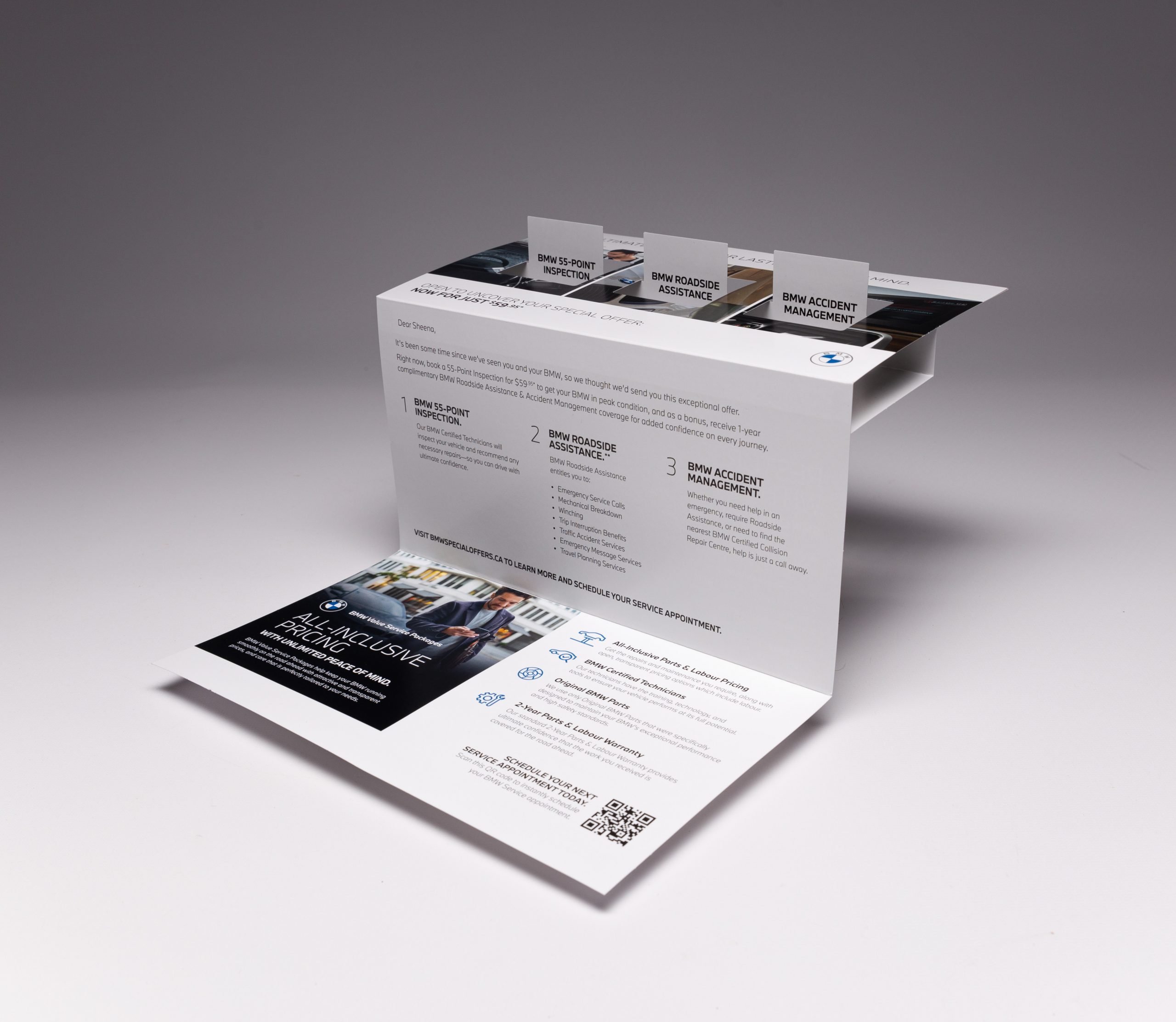 BMW QR Code Mailer