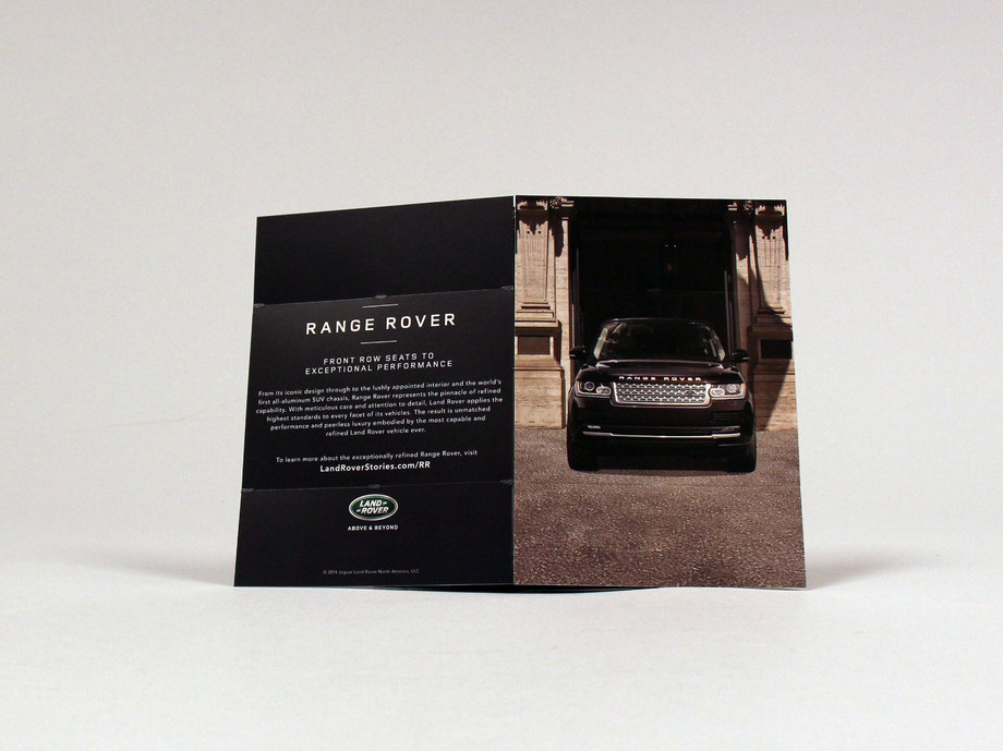 Land Rover Perpetual Folder - Information Packaging
