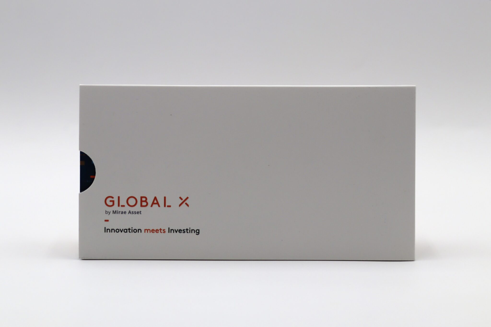 Global X Pop Up Cube - Information Packaging