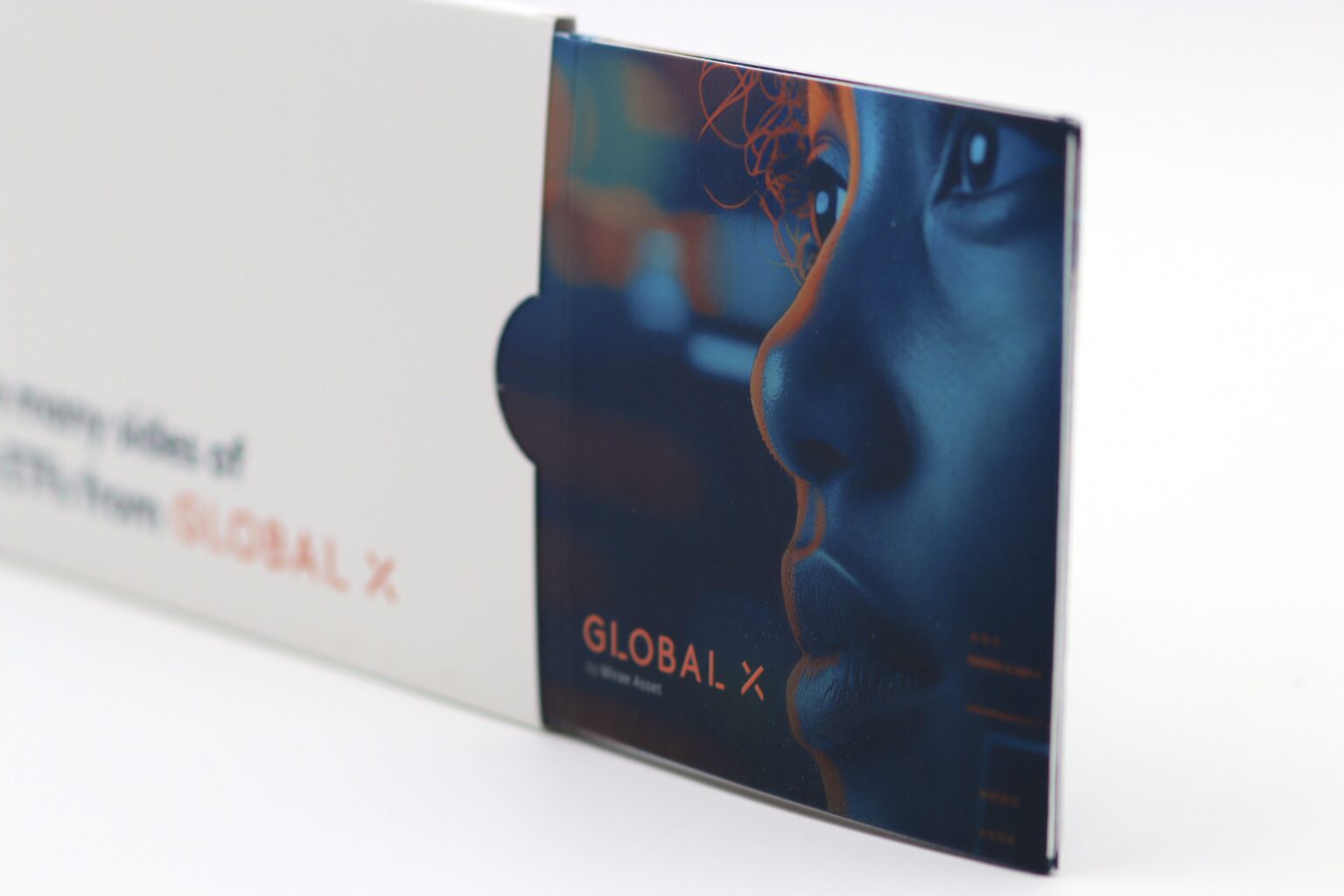 Global X Pop Up Cube - Information Packaging