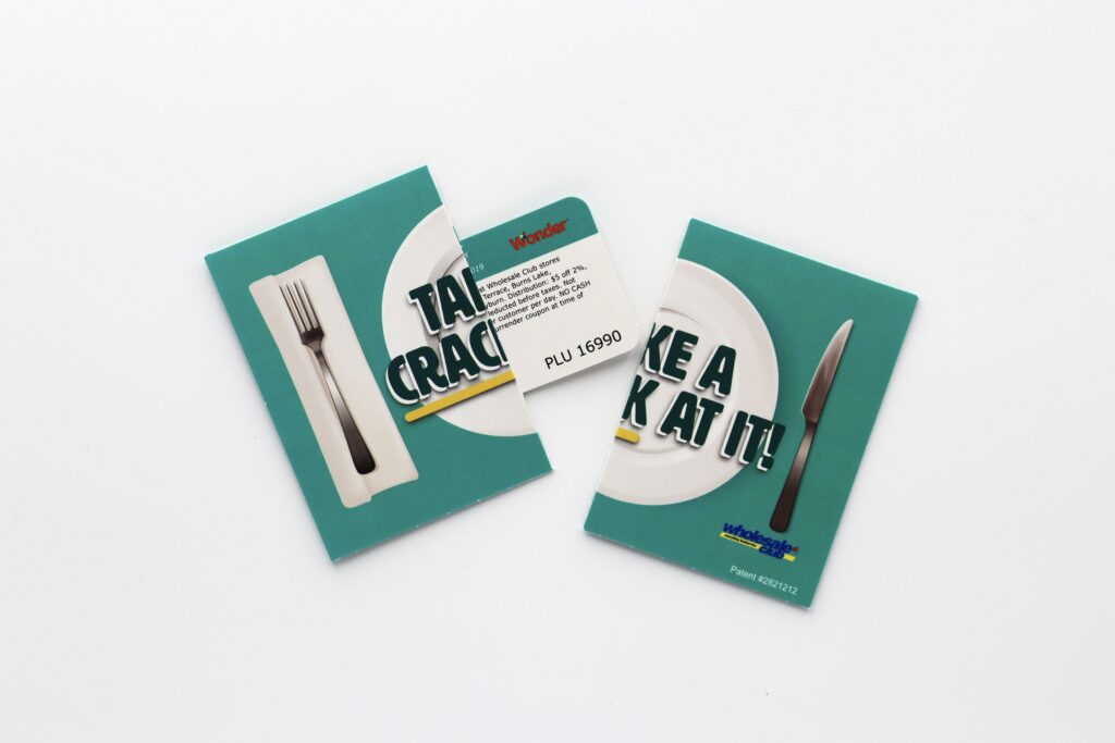 Crack-Apart Direct Mail Design