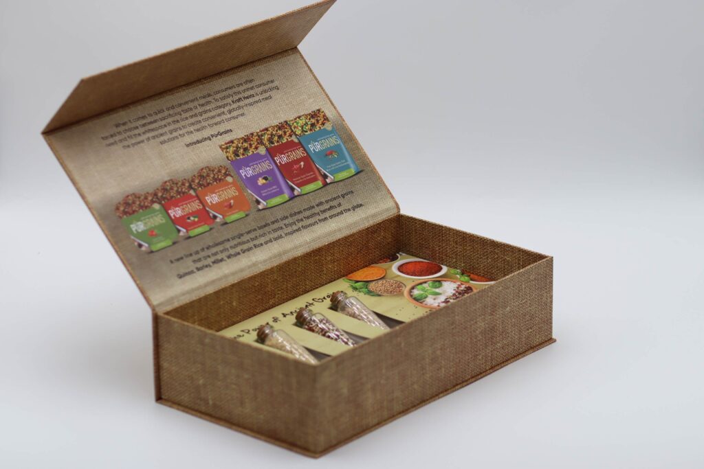 PurGrains Influencer Kit open with all vials